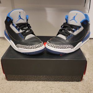 Air Jordan 3 Retro True Blue Size 8 Men